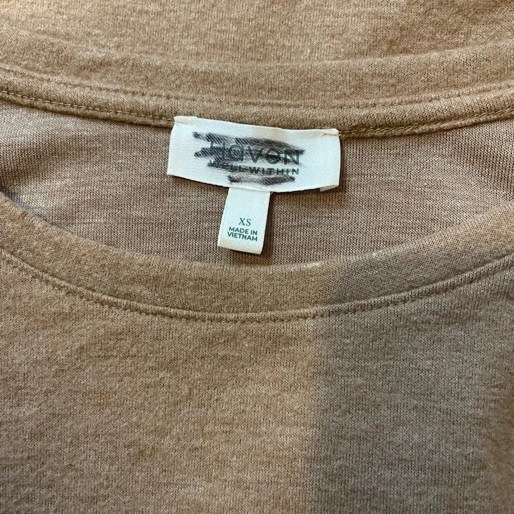 Haven Well Within Brushed Jersey Tie Front Pullover - Picture 3 of 4